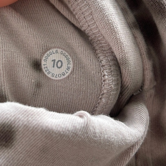 Lululemon Inner Glow Short 3" *Terry Marble Dye Silky French Press - Picture 7 of 13